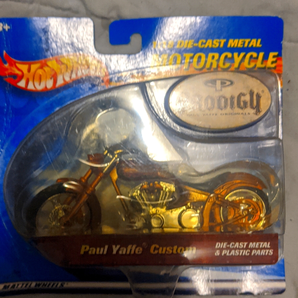 Hot wheels motorcycle prodigy Paul yaffe custom